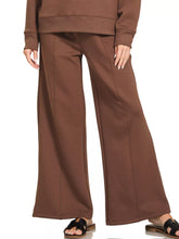 Scuba Collared Pullover and Pants Set ZENANA